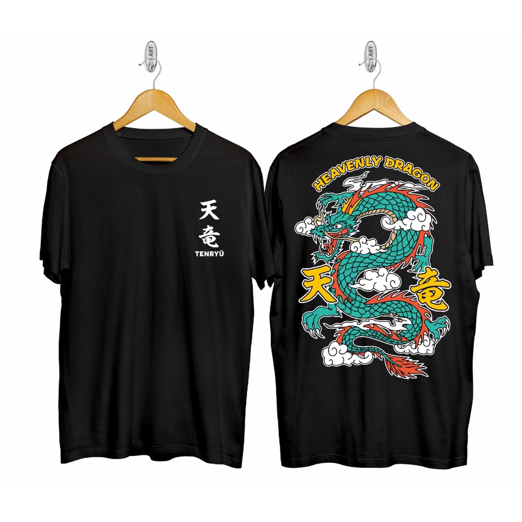 Kaos murah Kaos distro murah baju  distro pria t-shirt murah combed30s HEAVENLY  DRAGON