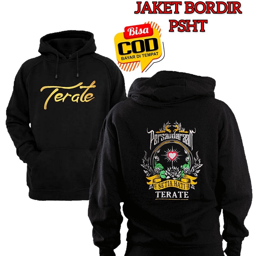 Jaket Hodi Hodie Hoodie Sweater Switer Suwiter sweter PSHT SH Terate Bordir Simpel Keren Distro Terb