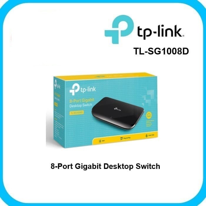 Switch TP-Link TL-SG1008D 8-Port Gigabite