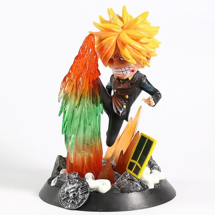 Sanji Gk Statue One Piece Action Figure Jumbo Size Kualitas Baik