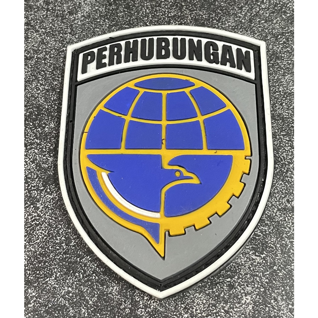 Patch Dishub (Perisai) - Patch Velcro Dinas Perhubungan - Prepetan