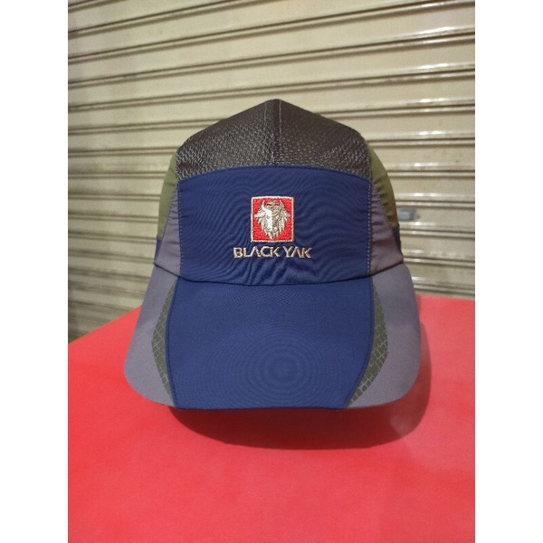 Topi 5 panel Black Yak Second