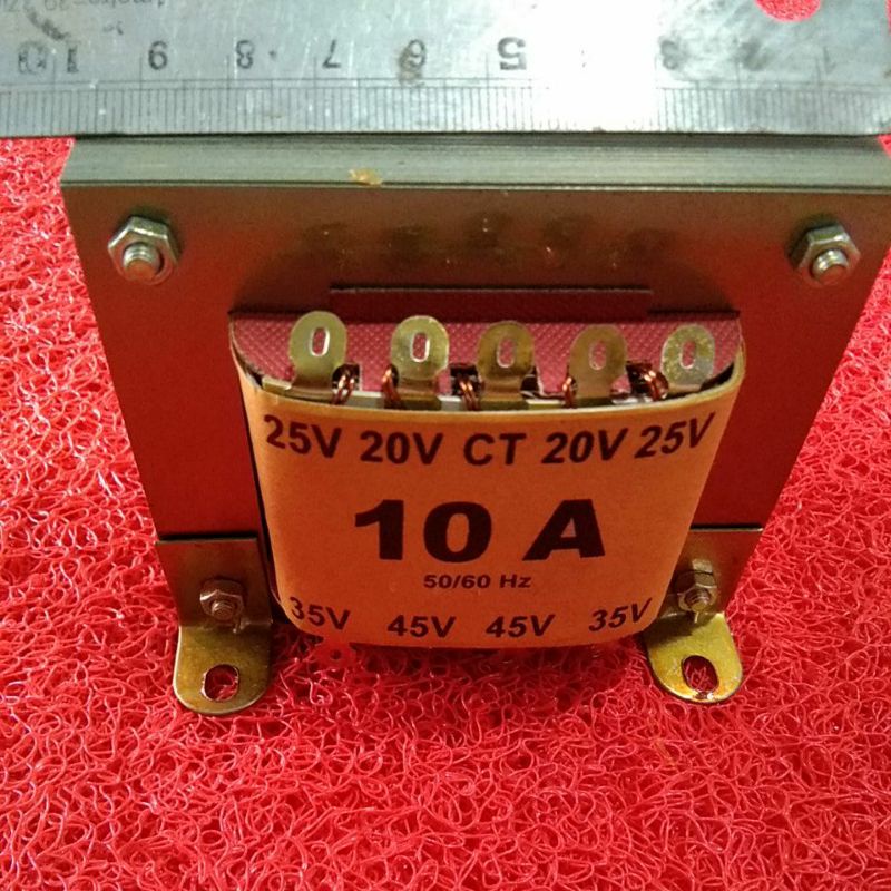 Trafo 10A ct 45v merk csh