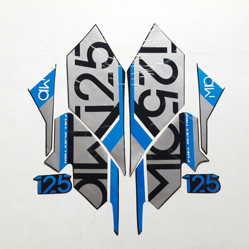 stiker lis motor mio m3 125 2017 biru