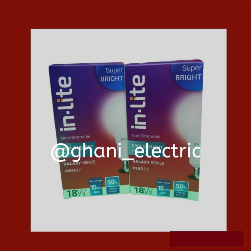 Lampu Inlite 18Watt / INB007 PUTIH