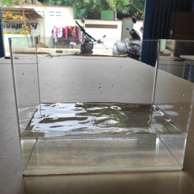Aquarium Akrilik ukuran P 50 x L 20 x T 25 cm
