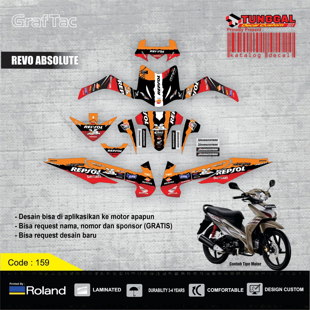 Decal revo absolute repsol