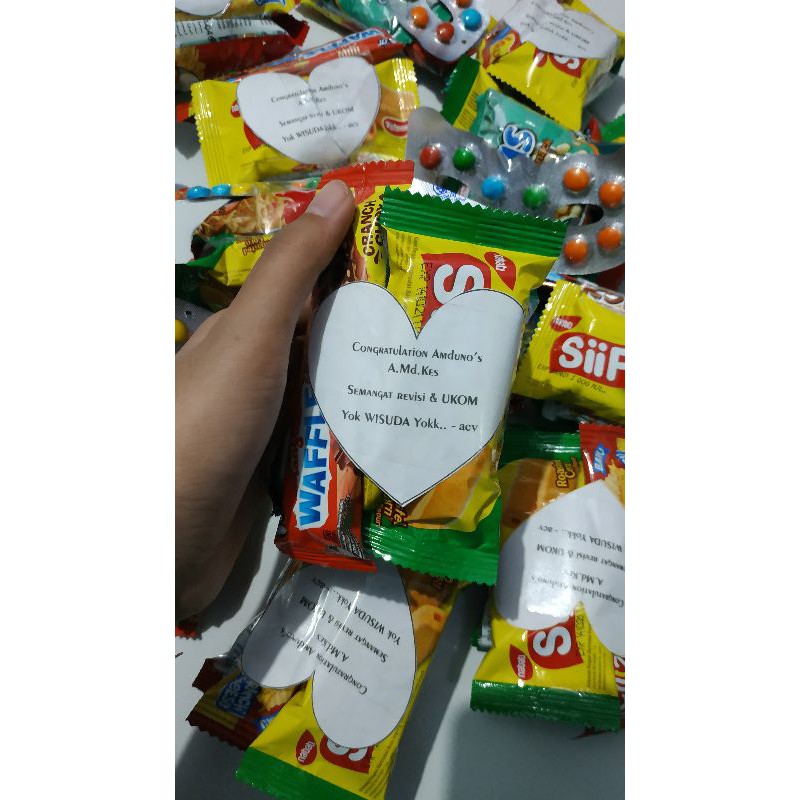 

Paket Bundling Snack {free greetings card}