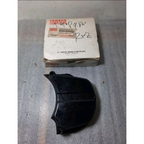 COVER POMPA OLI TUTUP BLOK KOPLING RXZ RZR ORI ASLI ORIGINAL YAMAHA