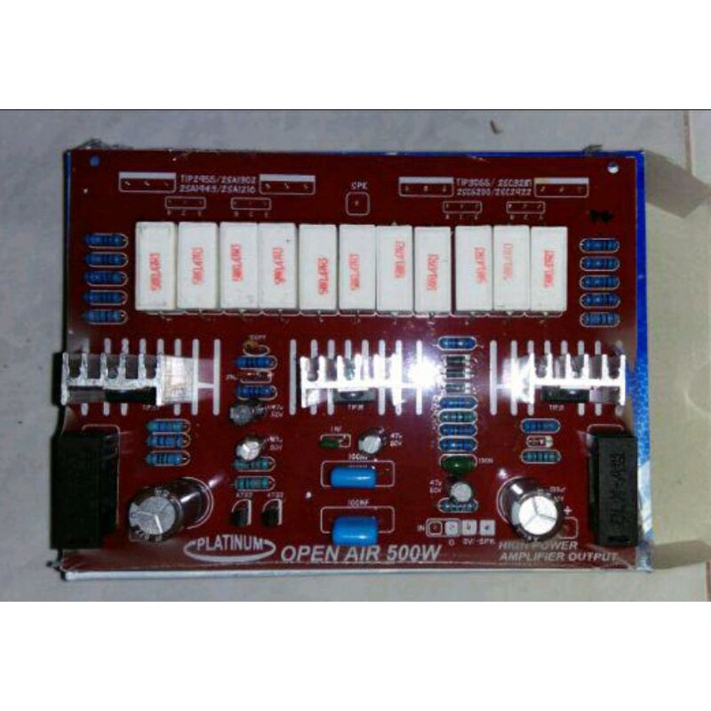 KIT DRIVER AMPLIFIER OPEN AIR 500 WATT MONO
