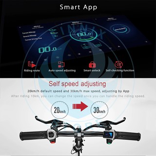  Sepeda  Listrik  F Wheel DYU  D1 Electric Folding Bike Apps 