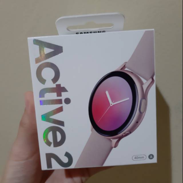 Galaxy watch active 2 second pink gold al