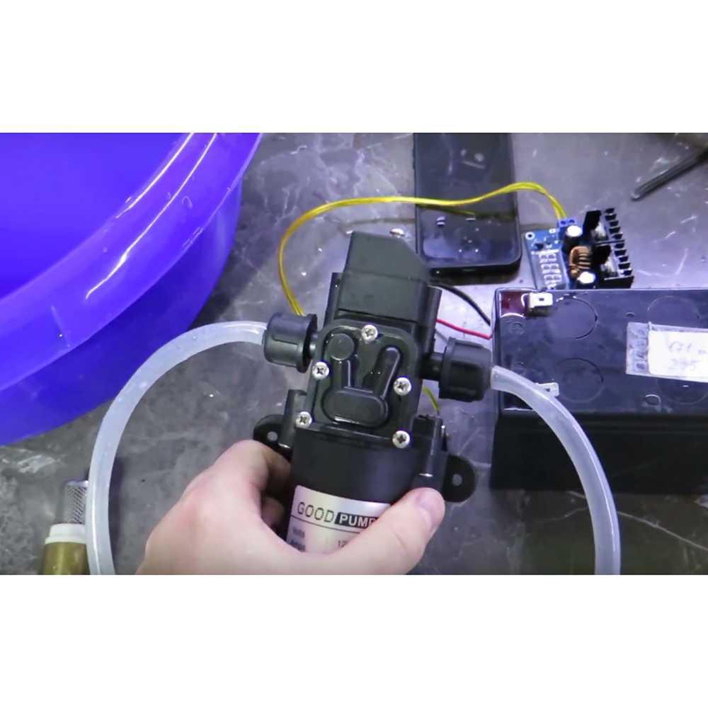 Pompa Air DC 12V / Mesin Pompa Air Murah Elektrik High Pressure 60-65W