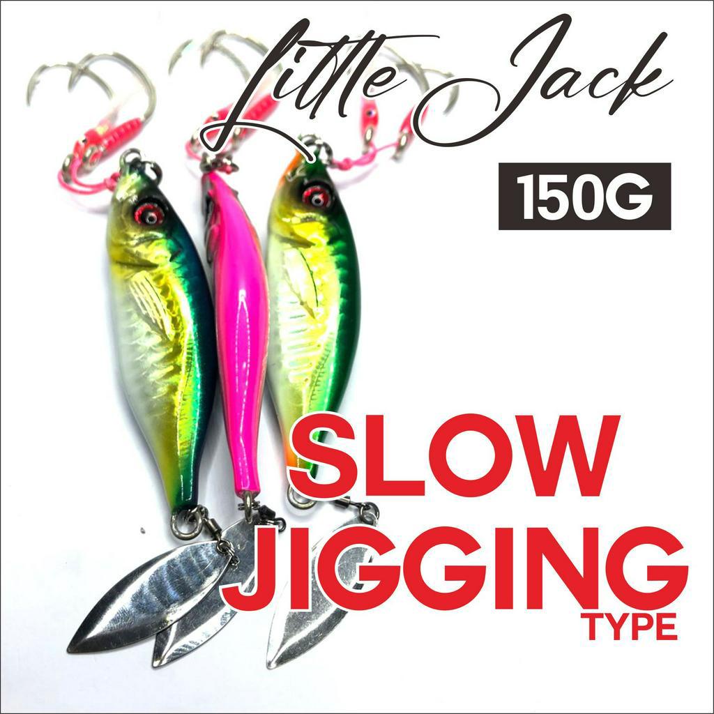 Metaljig little jack 150 gram umpan slow jigging