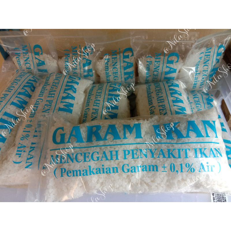 

Garam ikan 500gr mencegah penyakit ikan garem krosok