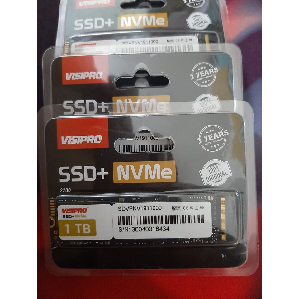 SSD VISIPRO SSD 1TB M.2 NVMe MANTUL