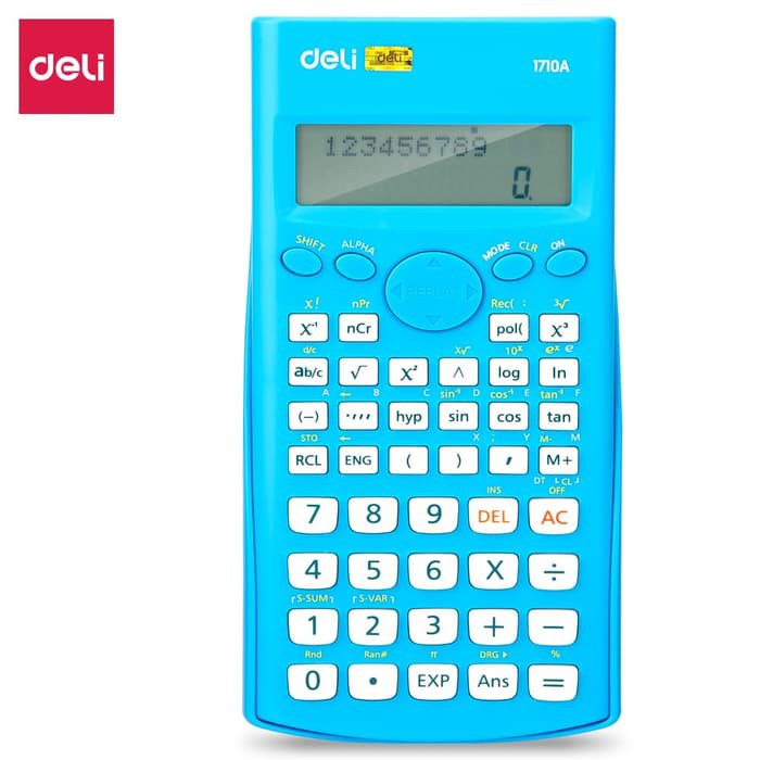 

Kalkulator Scientific Deli 1710A Fancy Trendy 240 Fungsi