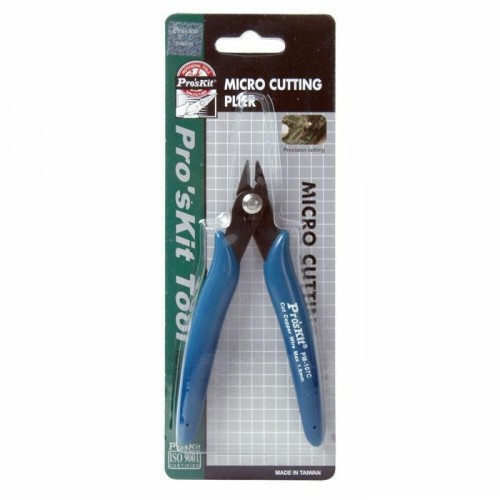 Pro'sKit - Tang Potong Micro Pro'sKit Pm-107C (130Mm) Biru Anti Slip Original / Tang Potong / Tang Potong Kawat