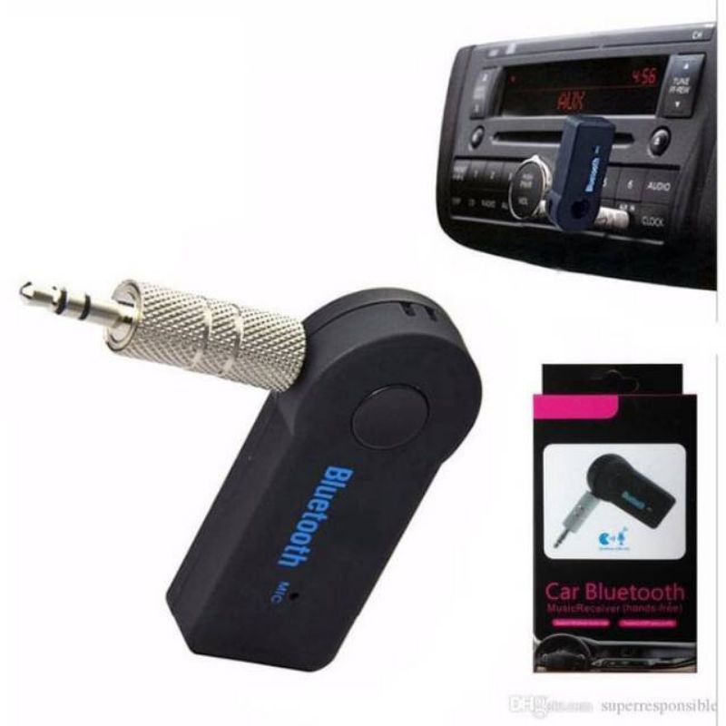 Bluetooth Aux Audio BT Receiver Mobil speaker ampli dll support Micro SD multi fungsi komplit- HQX6