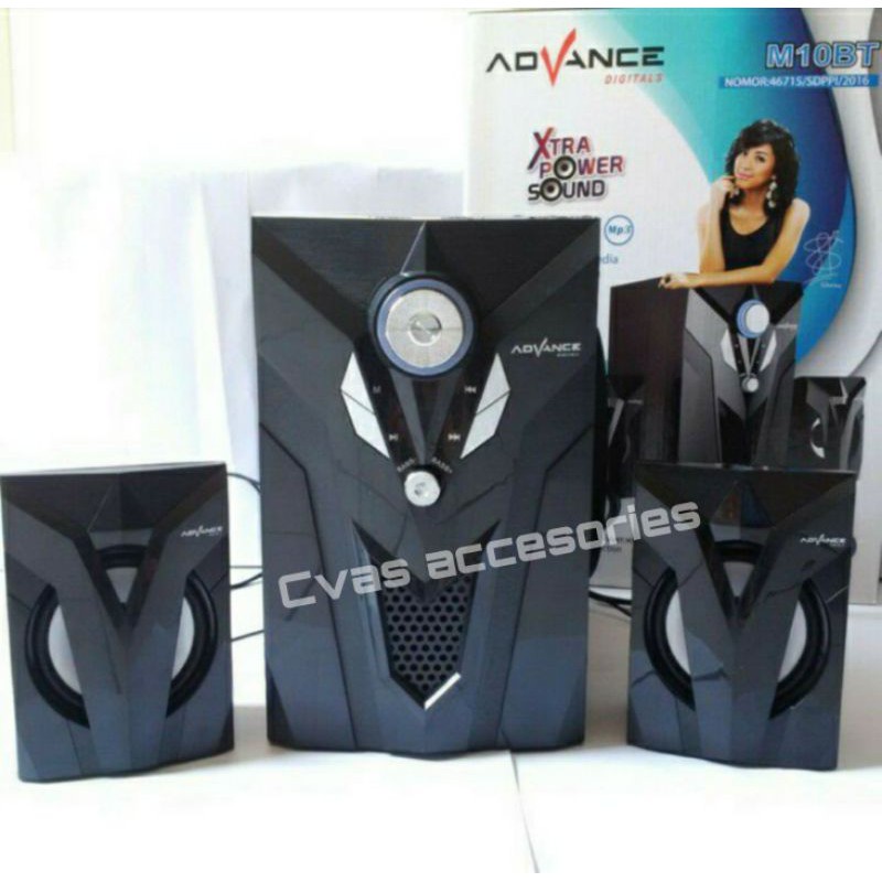 [ READY ] M 10BT ADVANCE Speaker Aktif M-10BT Bluetooth &amp; USB / Speaker Portable Bluetooth M 10BT / M8BT