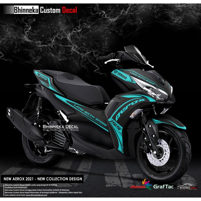 DECAL PREMIUM CLASS NEW AEROX 2021 TOSKA