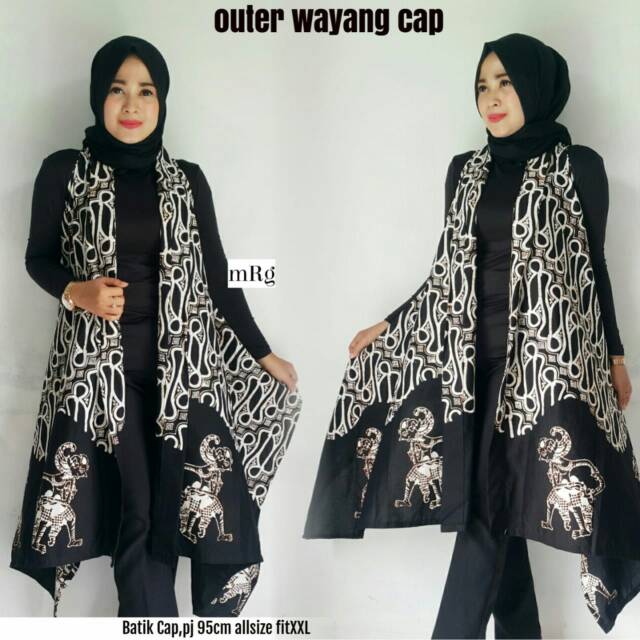 880 Koleksi Model Baju Batik Rompi Panjang HD