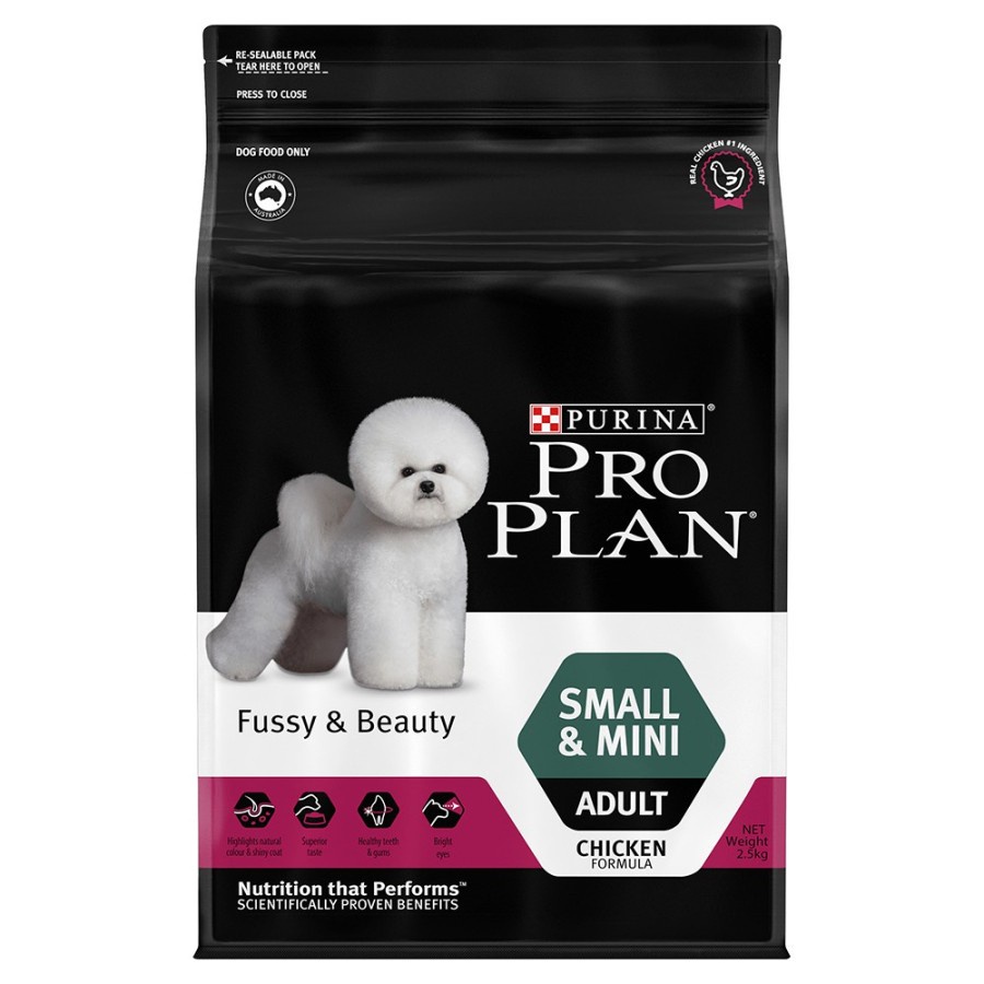 Pro Plan Adult Small & Mini Fussy & Beauty 7 kg - Makanan Anjing