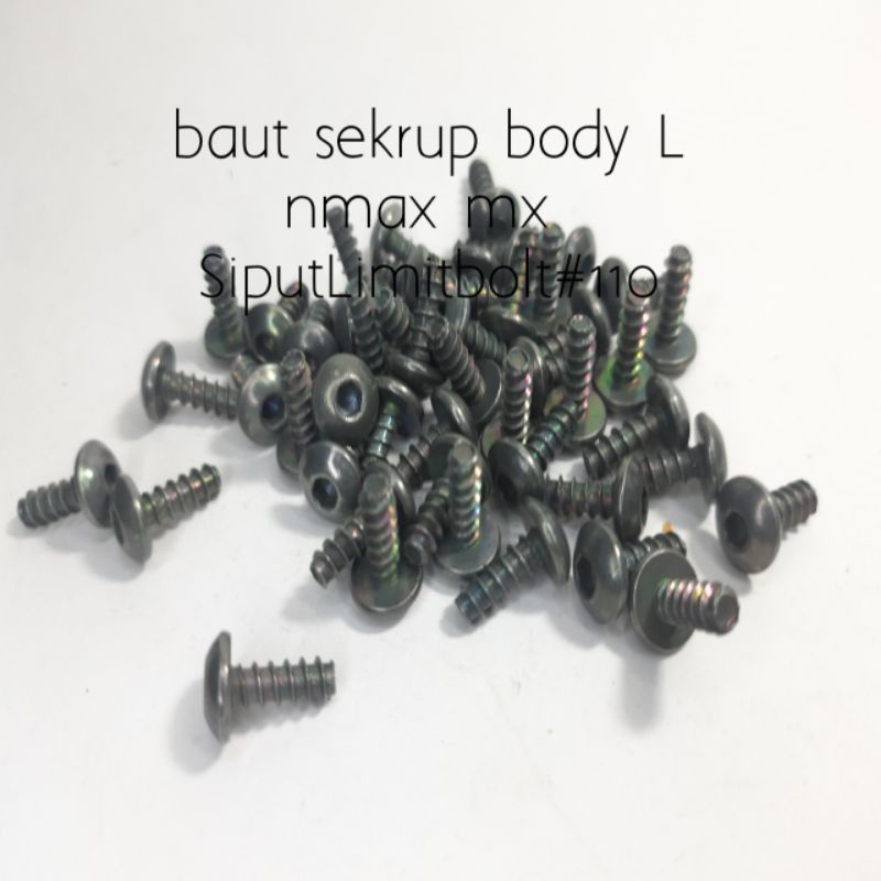 baut sekrup body yamaha L nmax mx