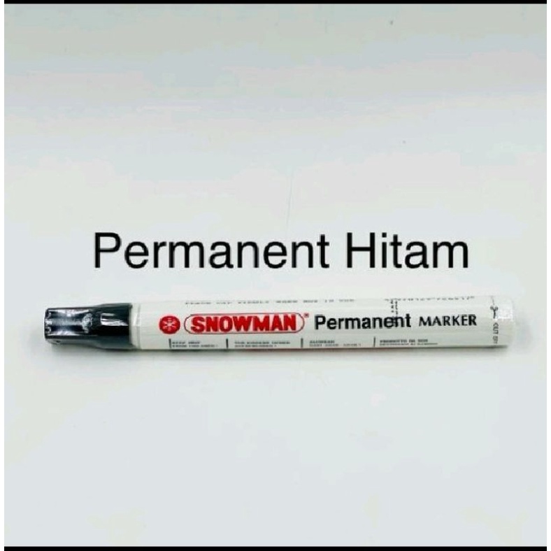 

mdn Spidol SNOWMEN PERMANEN/1pak isi 12pcs