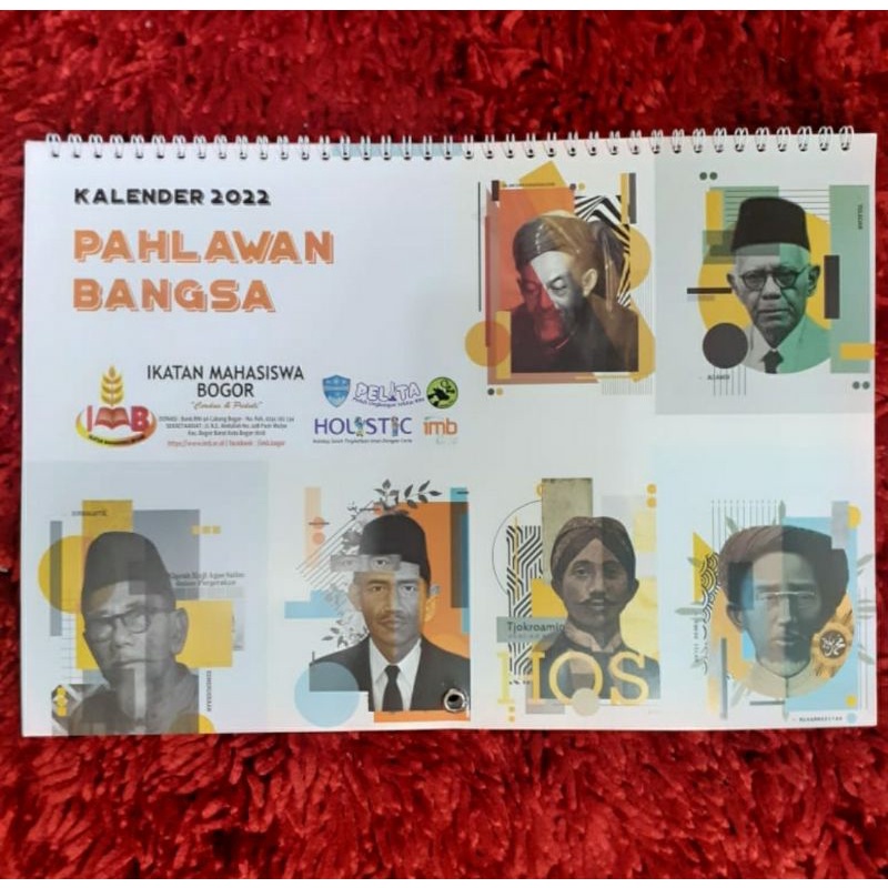 

Kalender 2022 Dinding Edisi Pahlawan Bangsa Indonesia
