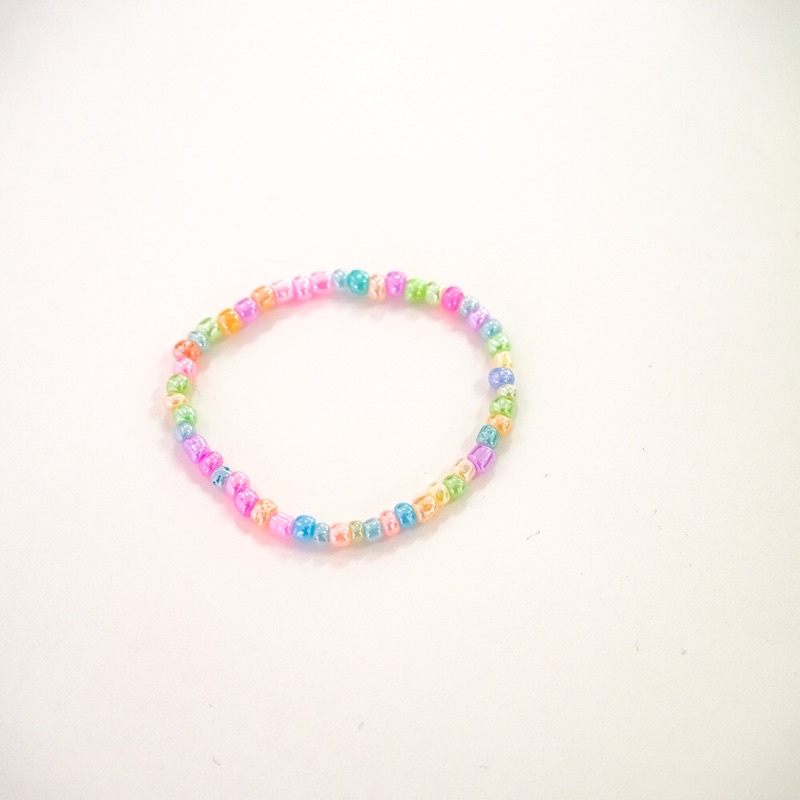 Gelang Simpel Color Full beads Pria Wanita