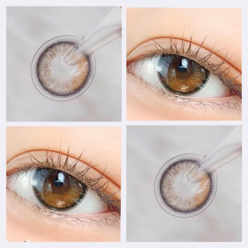 Softlens costa chic brown / Kontak Lensa