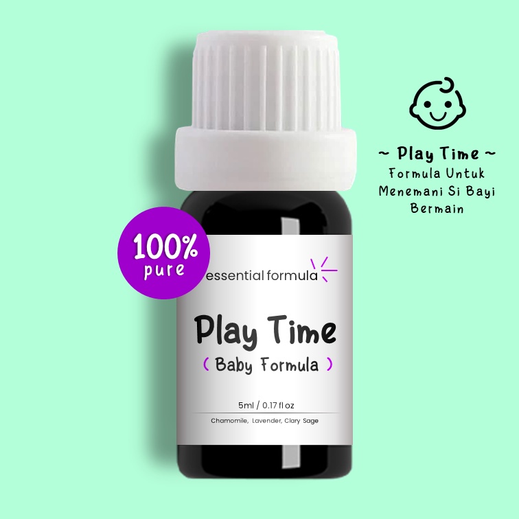 Play Time Essential Oil Blend Untuk Menemani Bayi Bermain