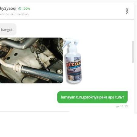 ✷ PAKET Pembersih Kerak Oli Blok Mesin Mobil & Motor & Semir Pengkilap ➲