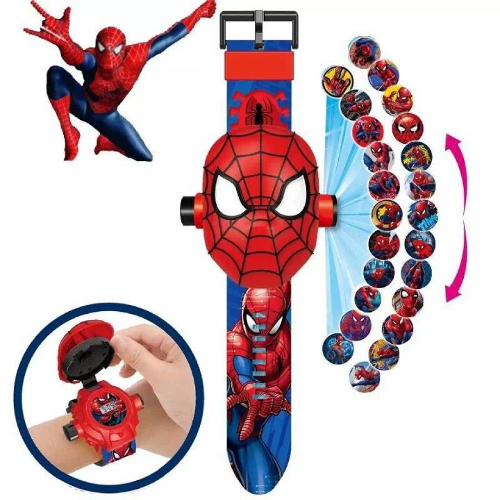 Jam Anak Karakter Spiderman Jam Fashion Anak Laki-Laki Jam Trendy