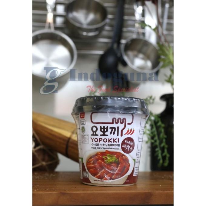 

YOPOKKI HALAL SPICY - PEDAS (Topokki / Tteokbokki) 140GR