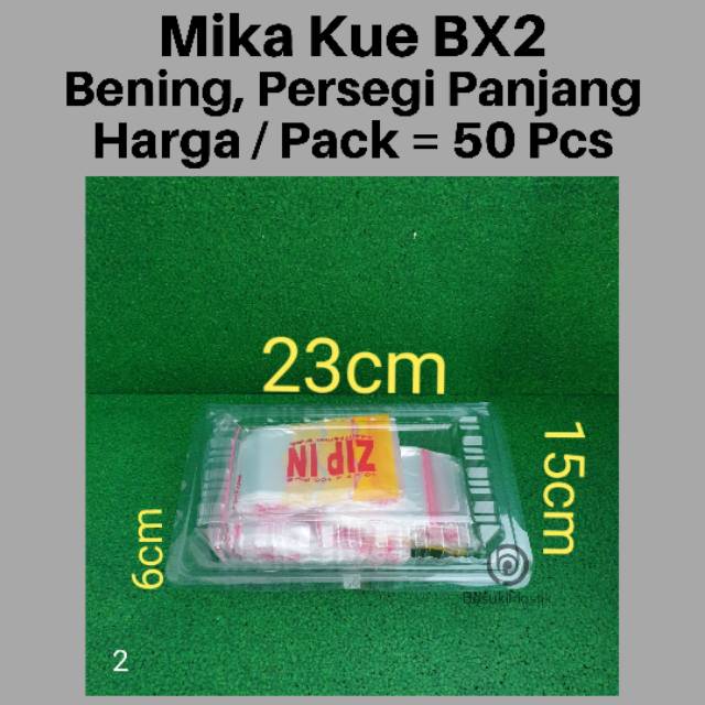 Mika Plastik Kue Besar Persegi Panjang 2 mika plastik kue mika bening mika persegi panjang