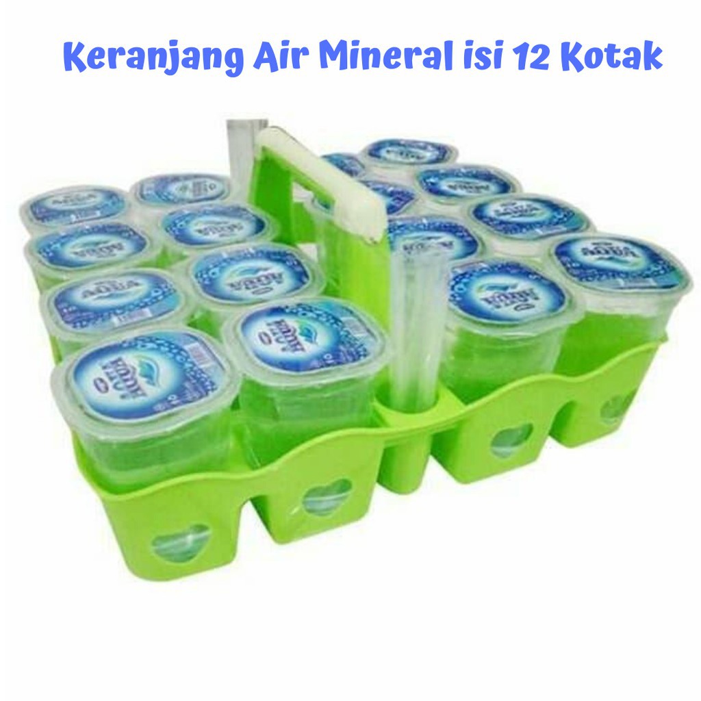 Jual Keranjang Air Mineral Keranjang Minuman Krat Air Isi 12 Kotak Shopee Indonesia 4529