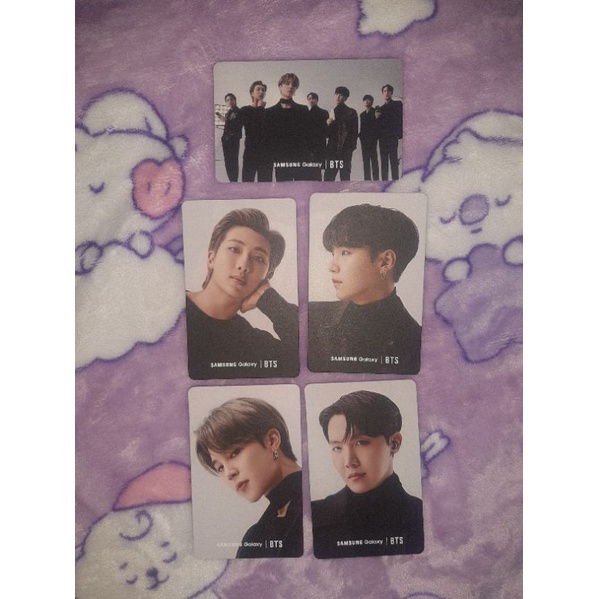 PC PHOTOCARD SAMSUNG BTS LATIN NAMJOON RM SUGA YOONGI JHOPE JIMIN OFFICIAL