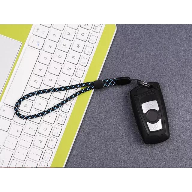 HANDPHONE STRAP TALI GANTUNGAN HP ADJUSTABLE BRAIDED NYLON LANYARD