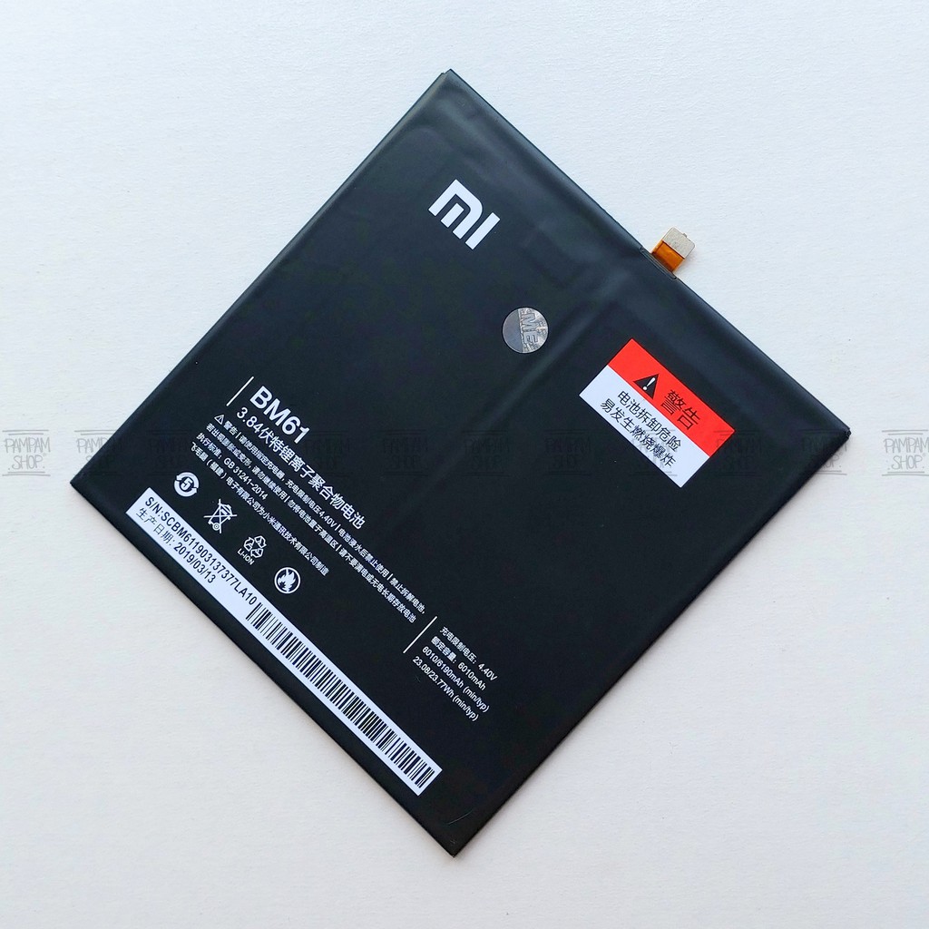 Baterai XiaoMi BM61 Mi Pad 2 Original OEM Batre Batrai Battery Xiao Mi BM 61 HP