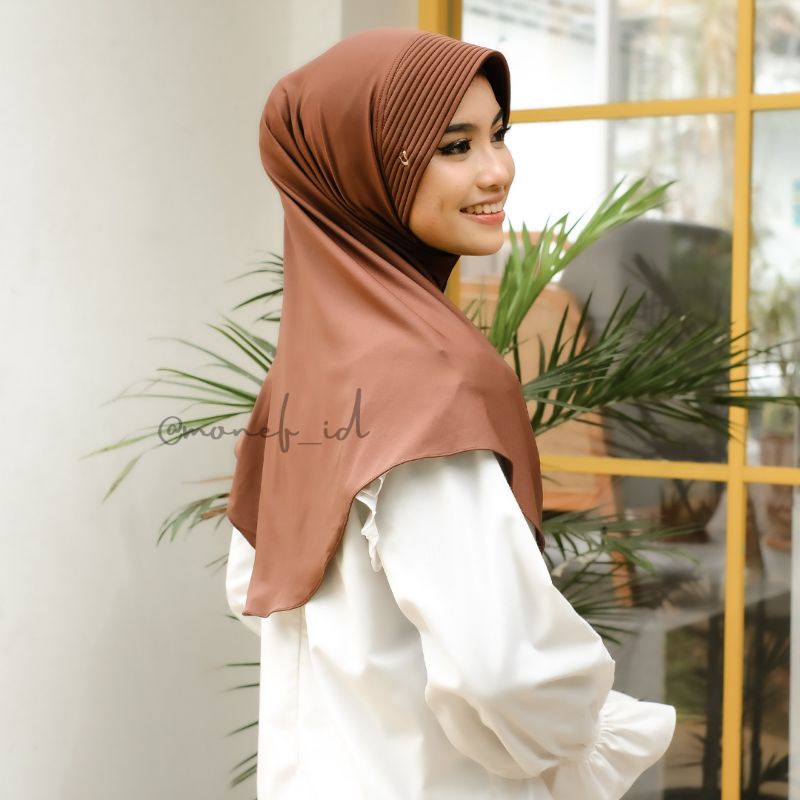 Bergo Oval Hamidah size L