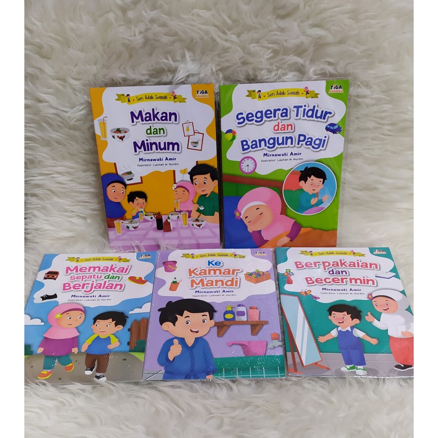 buku SERI ADAB SUNNAH/buku anak/pilih varian/murah