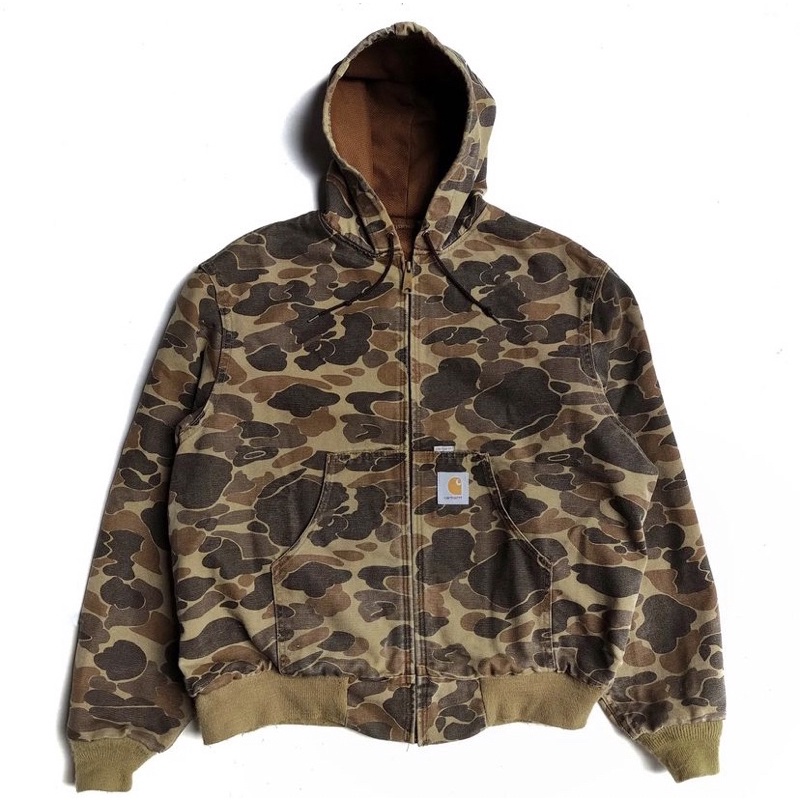 Vintage Carhartt 80/90s Active jacket rare colour Camo