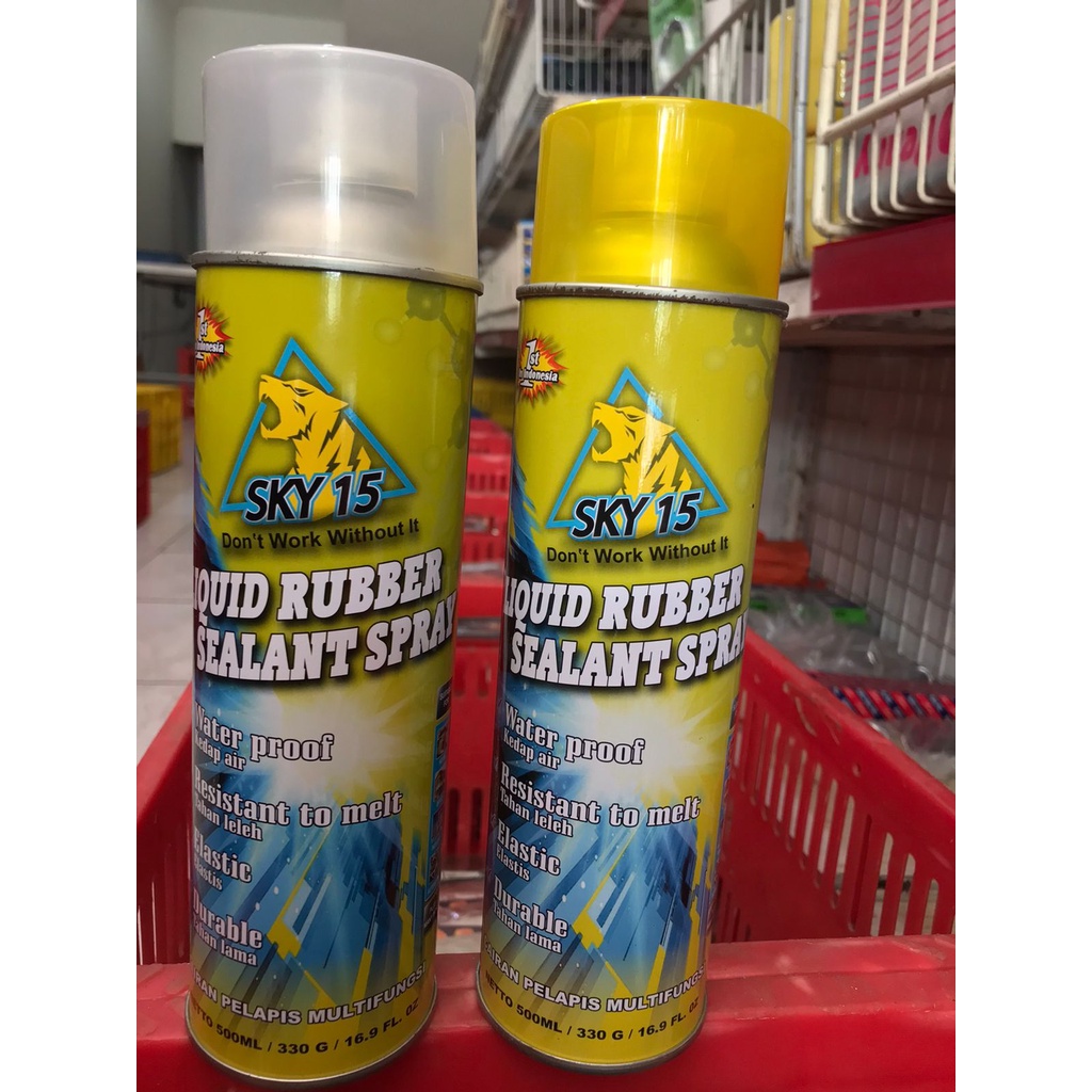 SALE !!! Cairan Pelapis Anti Bocor / Liquid Rubber Sealant Spray 500ml SKY-15