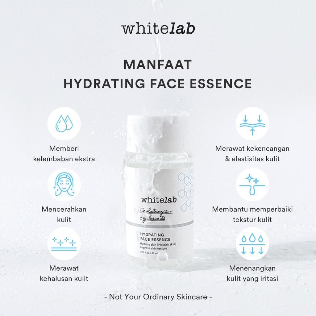 BPOM Whitelab Hydrating Face Essence 60ml Essence Whitelab Pencerah Wajah