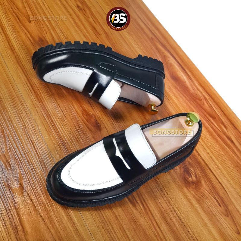 SEPATU DOKMART PRIA WANITA SEPATU PUTIH SLIP ON LOAFER SEPATU CASUAL FORMAL