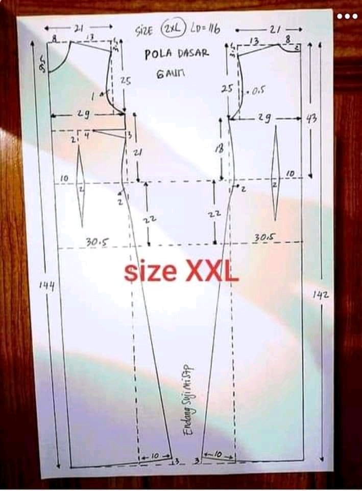 Ms Gamis Batik Modern Sriwedari Maxi Bumil/busui Katun Sogan All Size Jumbo