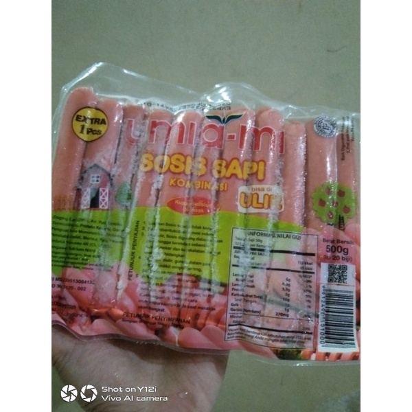 

Umiami Sosis Sapi Panjang 500 gram