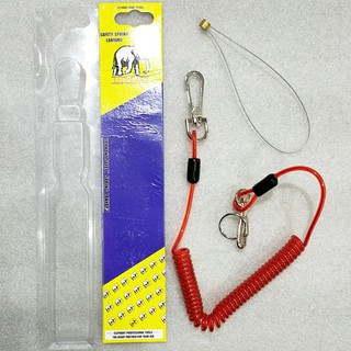 Safety Spring Lanyard For Tools Scaffording Key Gantungan Tools Shopee Indonesia